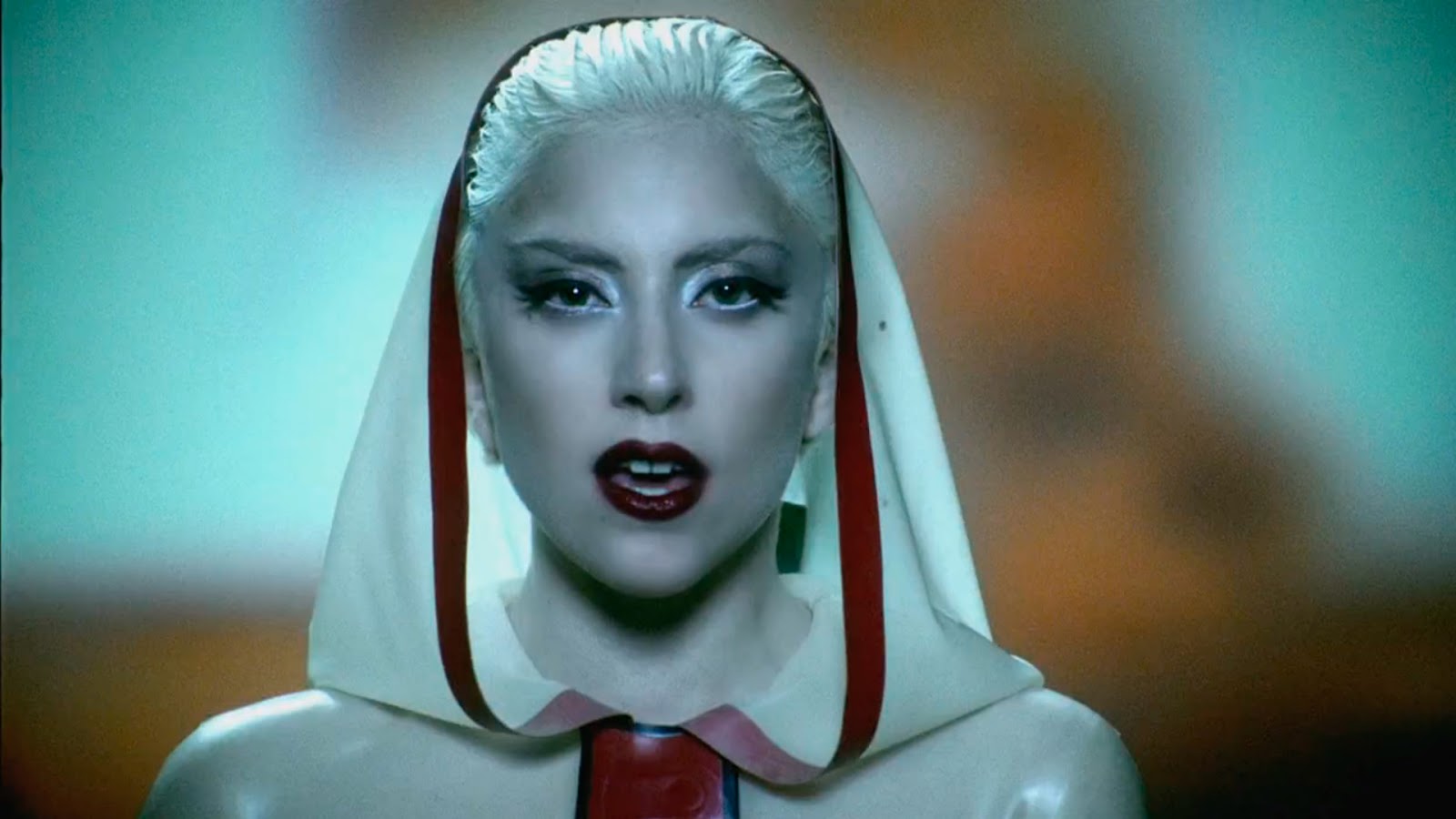 Lady Gaga in her music video 'Alejandro'